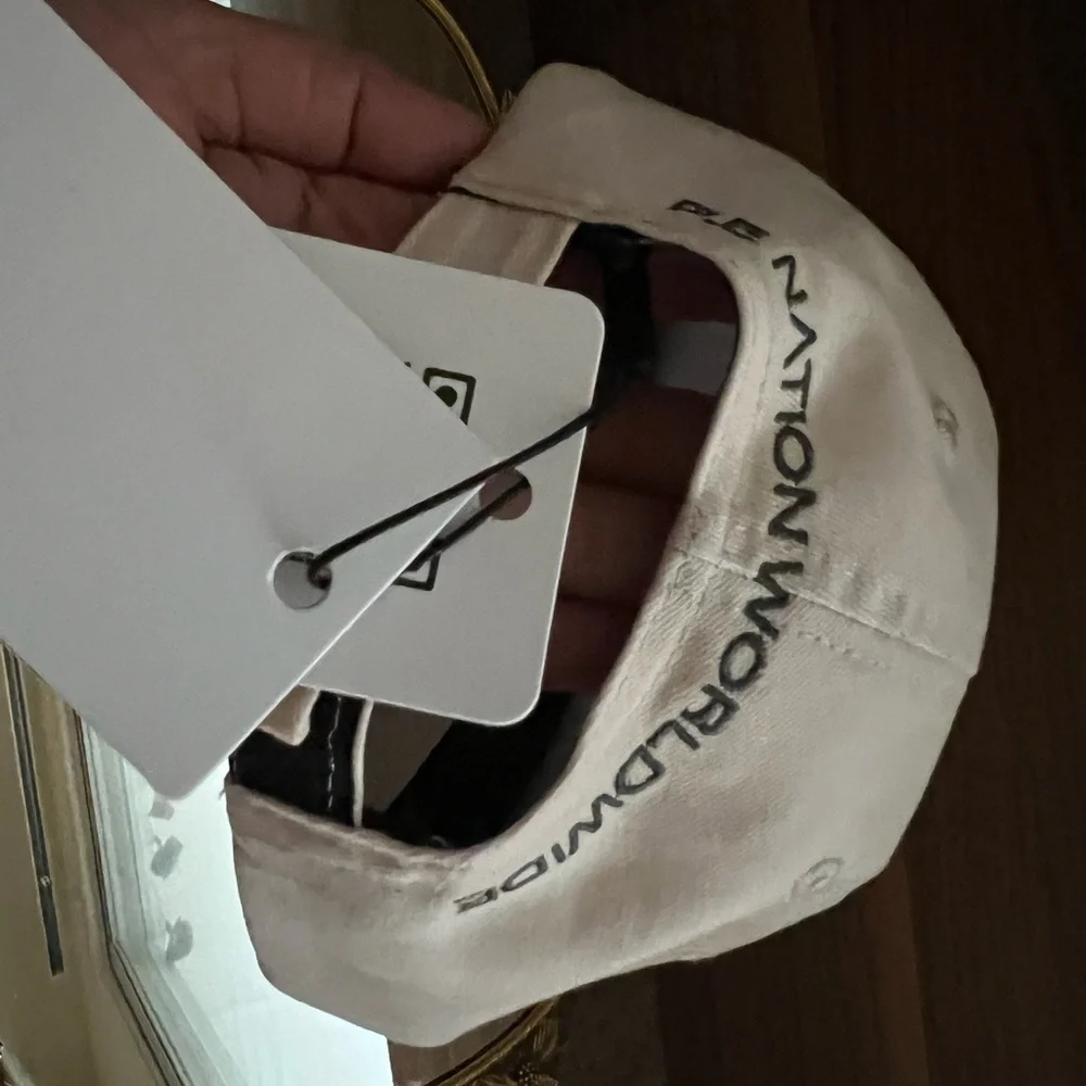 NWT P.E Nation Homage Cap Cream Hat